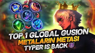 TOP 1 GLOBAL GUSION TYPER IS BACK  HARD MAÇ  METALARIN METASI GUS [upl. by Assirec]