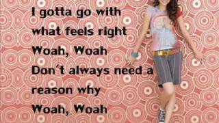 Selena Gomez  quotIntuitionquot With Lyrics On Screen FULL SONG [upl. by Assilat873]