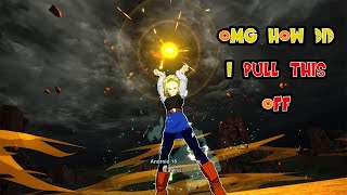 Sparking Zero Ranked Play B5 Android 18 With the Comeback [upl. by Atinuaj]