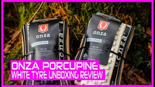 ONZA PORCUPINE WHITE TYRE REVIEW UNBOXING  CLEANING LIVING  SAWORKS [upl. by Naji363]