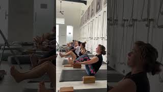 Morning Practice iyengarYoga yogainbali [upl. by Onilecram]