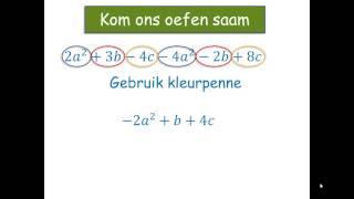 Vereenvoudig van algebraiese uitdrukkings [upl. by Riella482]