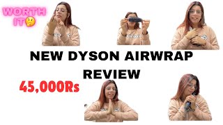 Dyson Airwrap Review Worth it 45000Rs🤔 [upl. by Chiarra]