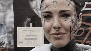 MICHELA BOTTIN Interview NYC Tattooing and Scarification [upl. by Odlareg]