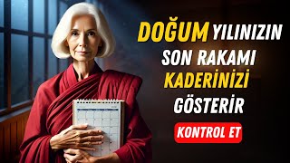 Doğum Yılınızın Son Rakamı Ne Anlama Geliyor ŞOK OLACAKSINIZ ✨Budist Öğretileri [upl. by Scrivens666]