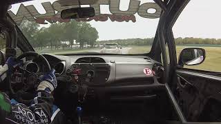 Race Video  2022 SCCA Runoffs  87 BSpec Honda Fit [upl. by Ewen]