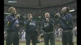 Backstreet Boys national anthem world series 2008 [upl. by Woodall]