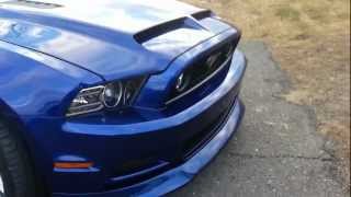 2013 Mustang 50 Cervinis Type 4 Hood [upl. by Eicyaj]