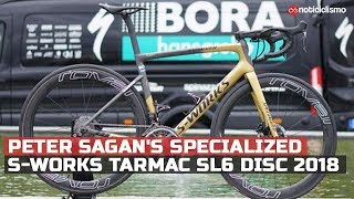 La nueva Bicicleta de Peter Sagan Specialized SWorks Tarmac SL6 Disc “Sagan Collection” [upl. by Atinej]