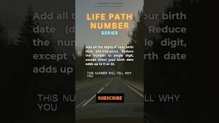 Life Path Number Explained in 11 sec  Calculate your Life Path Number within Seconds numerology [upl. by Lleret972]