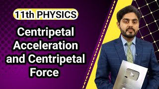 centripetal acceleration and centripetal force class 11  National book foundation  NBF  Federal [upl. by Kirt578]