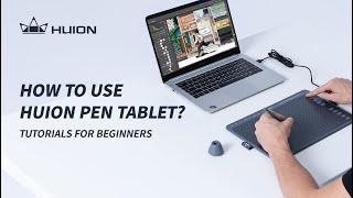 Huion Tutorials How to Use Pen Tablet [upl. by Janeczka167]