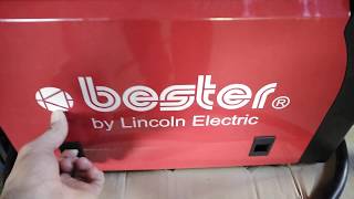 MIG TIG MMA Bester 190c multi welding machine by Lincoln presentation [upl. by Ignazio]