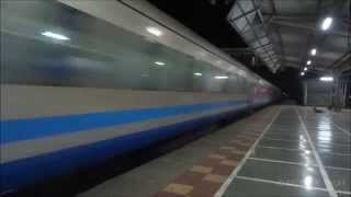 BLASTING 130 KMPH  RAJDHANI amp SHATABDI OF WESTERN RAILWAYS [upl. by Arammat]