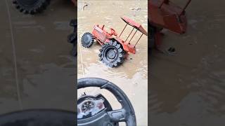 Remote wala tractorremote control tractor Swaraj 855remote wala John deere tractor [upl. by Ycniuqed]