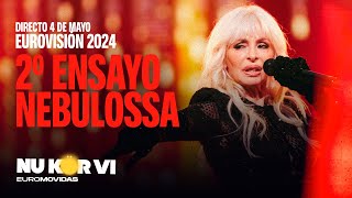 🦊🇪🇸 SEGUNDO ENSAYO de NEBULOSSA en EUROVISIÓN 2024  Nu kör vi Euromovidas [upl. by Jose]