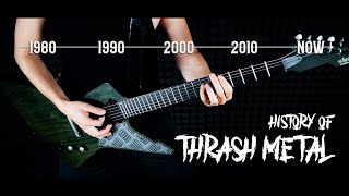 HISTORY OF THRASH METAL [upl. by Billat]