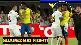 Did Luis Suarez tried to BITE Colombian player after Uruguay loss Football News Today [upl. by Barbaraanne]