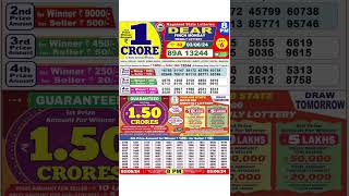 DEAR LOTTERY SAMBAD MORNING 8 PM RESULT TODAY LIVE DRAW ON 03102024 NAGALAND [upl. by Junko]