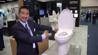 TOTO  Drake Toilet and S550E Washlet at ASPE 2022 [upl. by Divadleahcim]