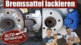 Bremssattel lackieren mit dem Bremssattel Lack SET von FOLIATECcom  DIY Tutorial [upl. by Porche]