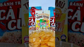 Ăn bánh tráng trúng túi mù kenghiensnack shortvideo unboxing oishi youtubeshorts blindbox [upl. by Oinotnanauj216]