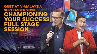 QNET at VMalaysia September 2024  Championing Your Success  Full Stage Session [upl. by Barrie]