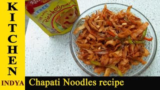 Chapati Noodles  chapathi noodles recipe with rotimatic roti machine [upl. by Naarah]