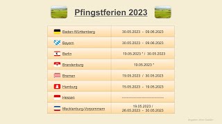 Pfingstferien 2023 [upl. by Kennan]