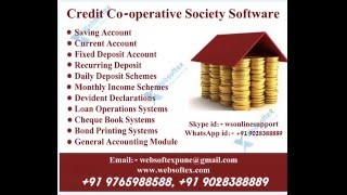 Credit Cooperative Society Software for Cooperative Society Management [upl. by Akinhoj994]