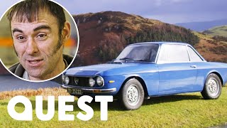 Moggys Crew Runs Into Problems Converting A Rare Lancia Fulvia To Electric  Vintage Voltage [upl. by Reffineg]