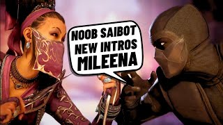 NOOB SAIBOT NEW INTRO with Mileena 😈 [upl. by Oht]