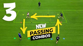 BEST PASSING DRILLS FOR 4 PLAYERS  SOCCER COACHING ⚽️ [upl. by Esiuqcaj]