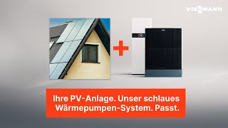 Passt perfekt Ihre PVAnlage Unser schlaues WärmepumpenSystem I Viessmann [upl. by Cal]