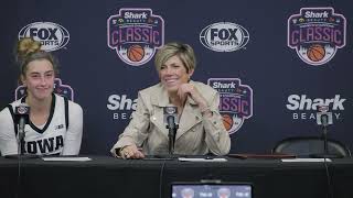 Iowa Womens Basketball Post Game Press Conference  12724 Tennessee [upl. by Hike]