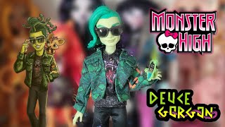 Its Because Hes Green Isnt It Monster High G3 Deuce Gorgon Unboxing and Review [upl. by Rogovy746]