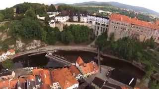 Cesky Krumlov  Drone View [upl. by Enillebyam784]