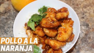 Pollo ala naranja  Panda Express Ros emely [upl. by Gusba]