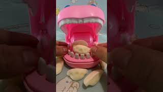 Asmr hippo dentist eat candyshortvideo satisfaying asmrsounds shorts [upl. by Anayeek]