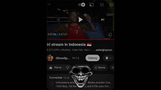 INDONESIA VS MALAYSIA☠️  VIEW LIVE STREAMING ishowspeed indonesia trending viralvideo [upl. by Neehar]