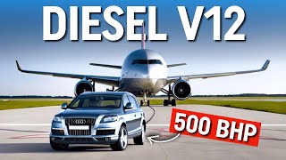 When Audi Put a 60 litre 500bhp V12 Diesel in a Q7 [upl. by Meensat550]