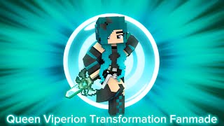 🐍Queen Viperion Transformation MIRACULOUS Fanmade  Mineimator Minecraft Animation [upl. by Yonatan]