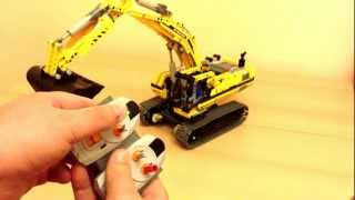 LEGO Technic 8043 Motorized Excavator [upl. by Minsat]