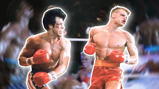 When ROCKY spun back against DRAGO for APOLLO CREED Rocky IV [upl. by Eirrol]