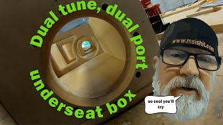 F150 dual tune dual ported underseat box full build [upl. by Keiko579]