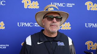 Pitt Football  Training Camp  Coach Narduzzi  81524 [upl. by Halden]