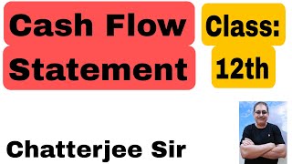 3 Cash Flow Statement Class 12 DK Goel Book 📚 Session 202425 [upl. by Aelem]