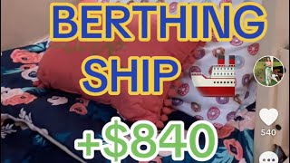 Open Berthing Ship Merchant Mariner Merchantmarinermermaid [upl. by Snilloc]