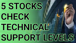 5 STOCKS TECHNICAL देखो खरीदने से पहले  TECHNICAL ANALYSIS STOCKS  TECHNICAL [upl. by Jump649]