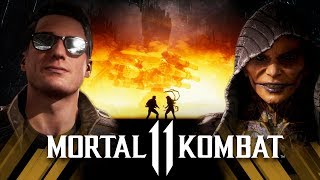 Mortal Kombat 11  Johnny Cage Vs DVorah VERY HARD [upl. by Eilla]